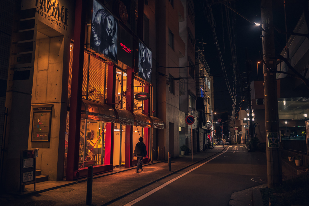 元町の路地裏