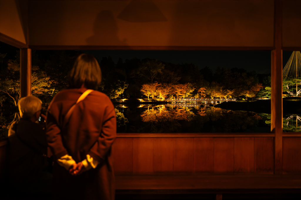 夜に浮かぶ世界