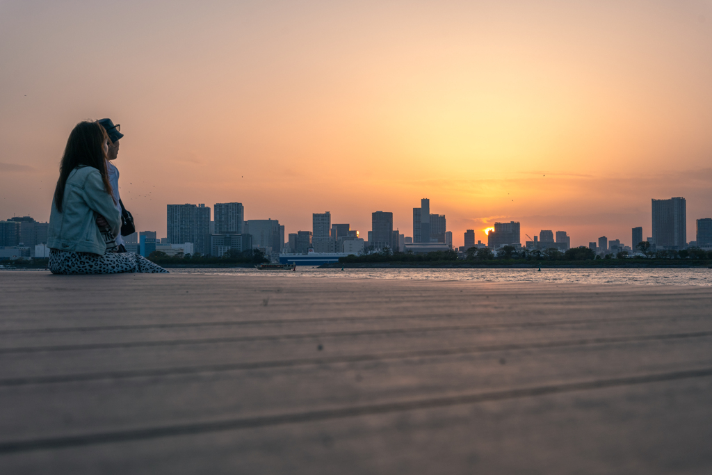 夕焼けに恋して・・・