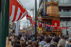 大混雑の交差点