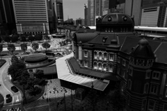 東京駅モノクローム