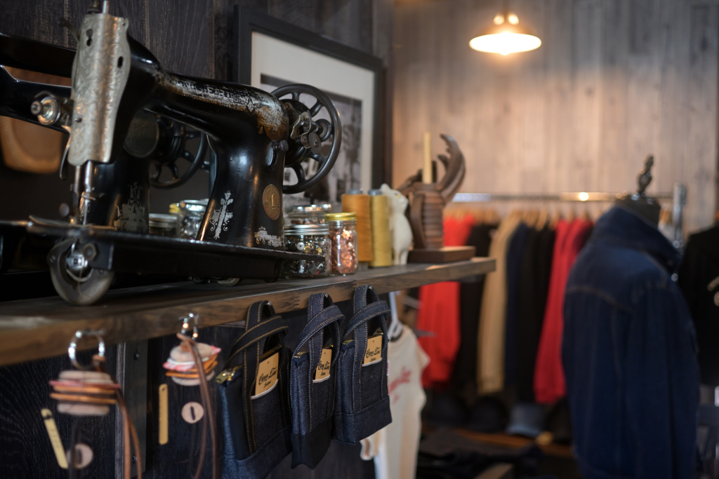 手作りジーンズショップ