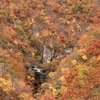 鳴子峡と紅葉と陸羽東線