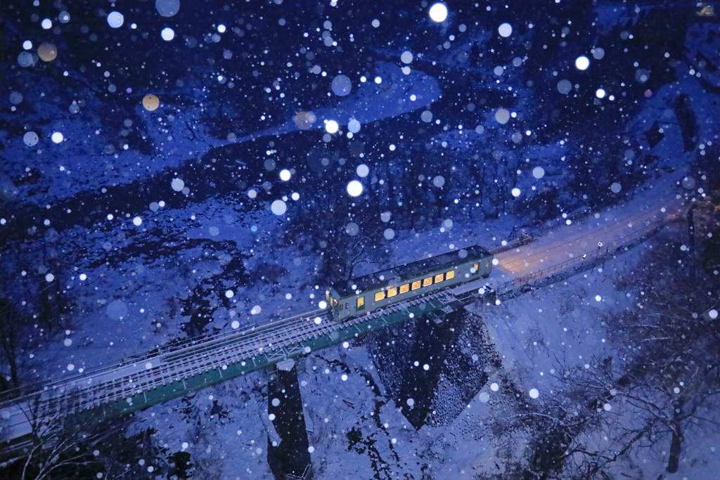 雪とローカル線