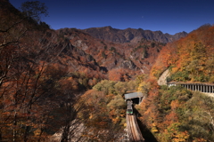 田子倉駅跡と只見線