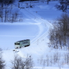 豪雪地帯と列車