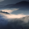 滝雲と雲海