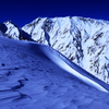 雪庇と光