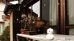 小さな雪だるま