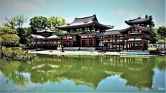 右前方からの鳳凰堂