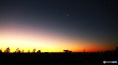 ブルーモーメントと三日月