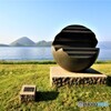 洞爺湖畔の彫刻