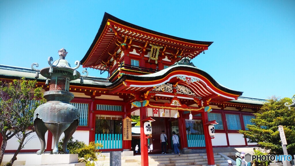 防府天満宮　桜門