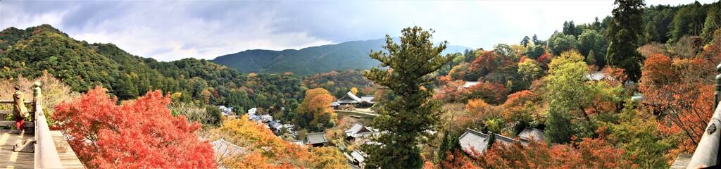奈良・長谷寺にて