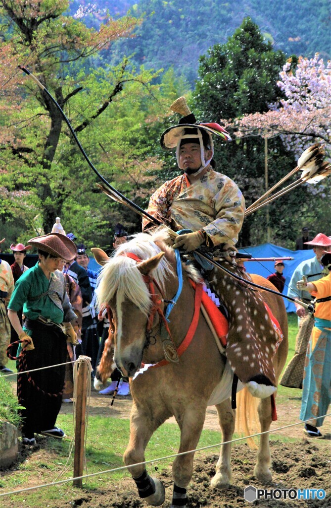 流鏑馬・射手出陣　Ⅰ