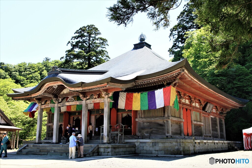 大山寺の本堂