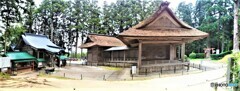 白山神社の能楽堂