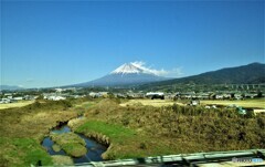 車窓から見る富士山（２）