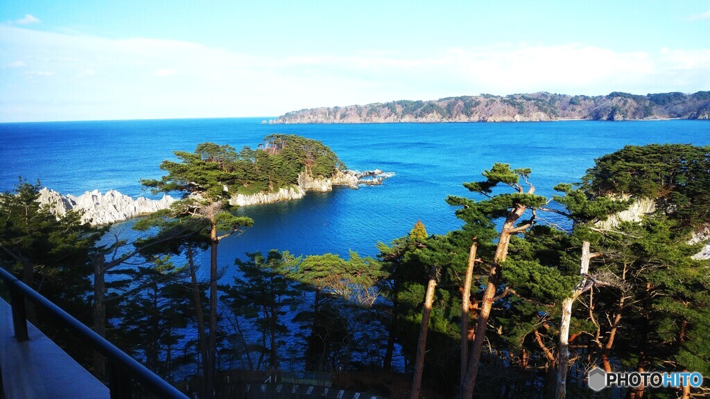 浄土ヶ浜の午後