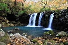 暮雨の滝