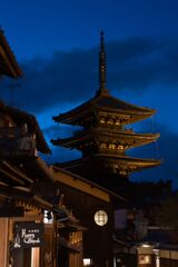 京都　八坂の五重塔　