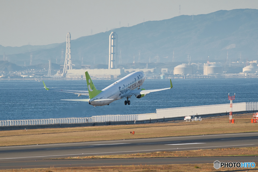 12月　午後の中部国際空港　セントレア