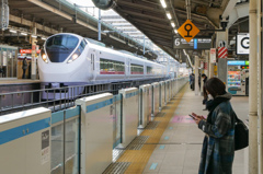 中川将志の東京駅にいる特急ひたち