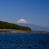 三保の松原からの富士山