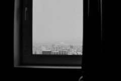 ホテルからの雪景色ー旭川