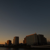 冬の夕暮れ