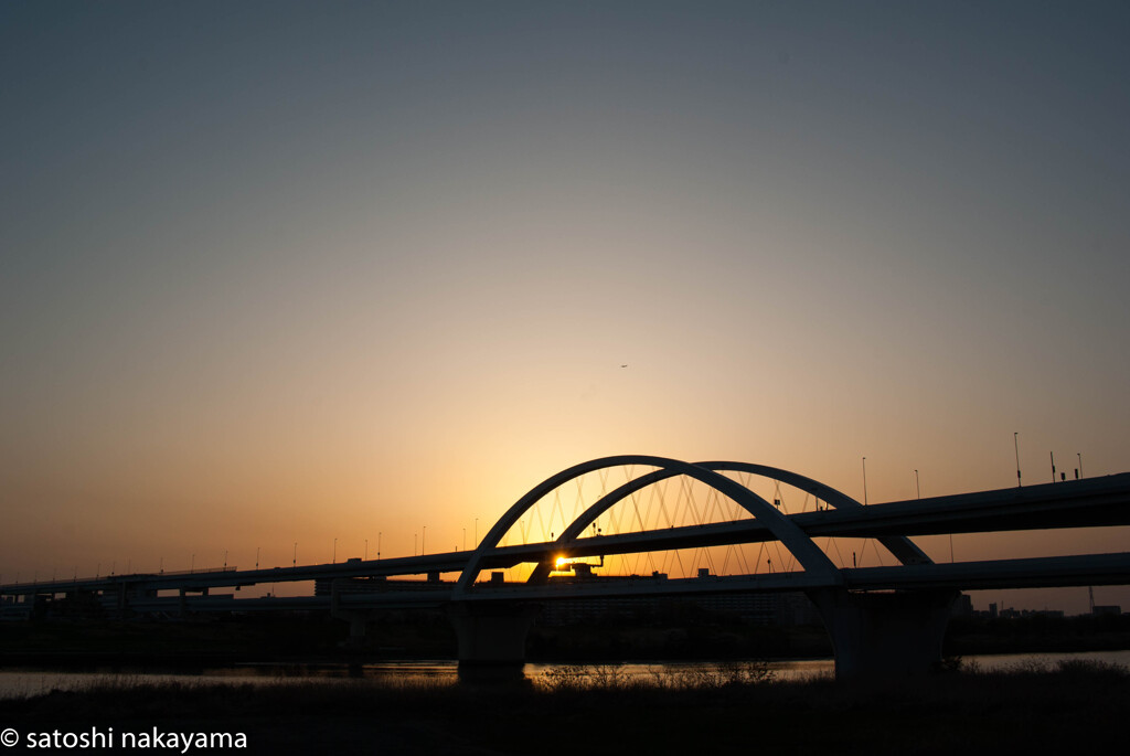 夕暮れ
