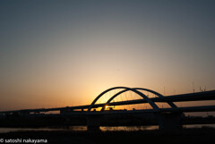 夕暮れ