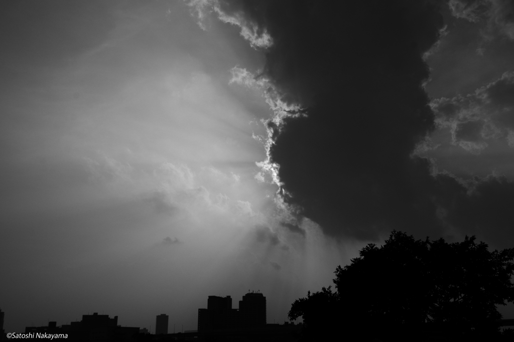 雲と陽と