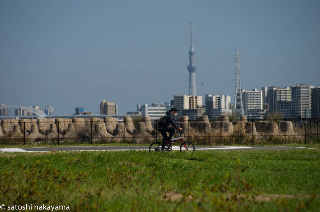 荒川サイクリング