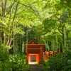 森の中の神社
