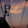 残暑の夕暮れ