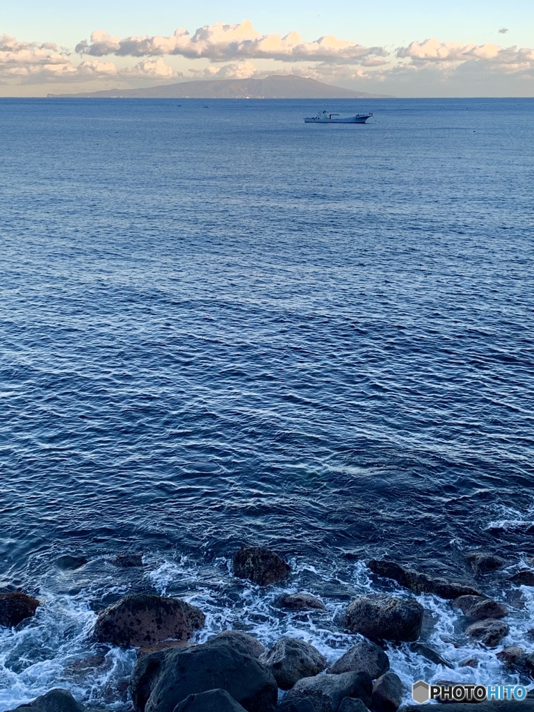 伊豆からの大島