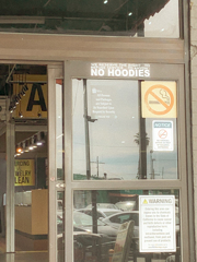 NO HOODIES