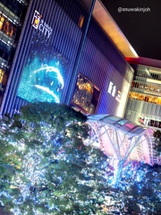 Hakata City in winter