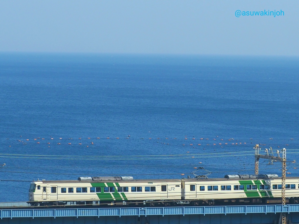 最期の勇姿 @東海道線 早川~根府川