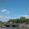 晴天の桜門橋