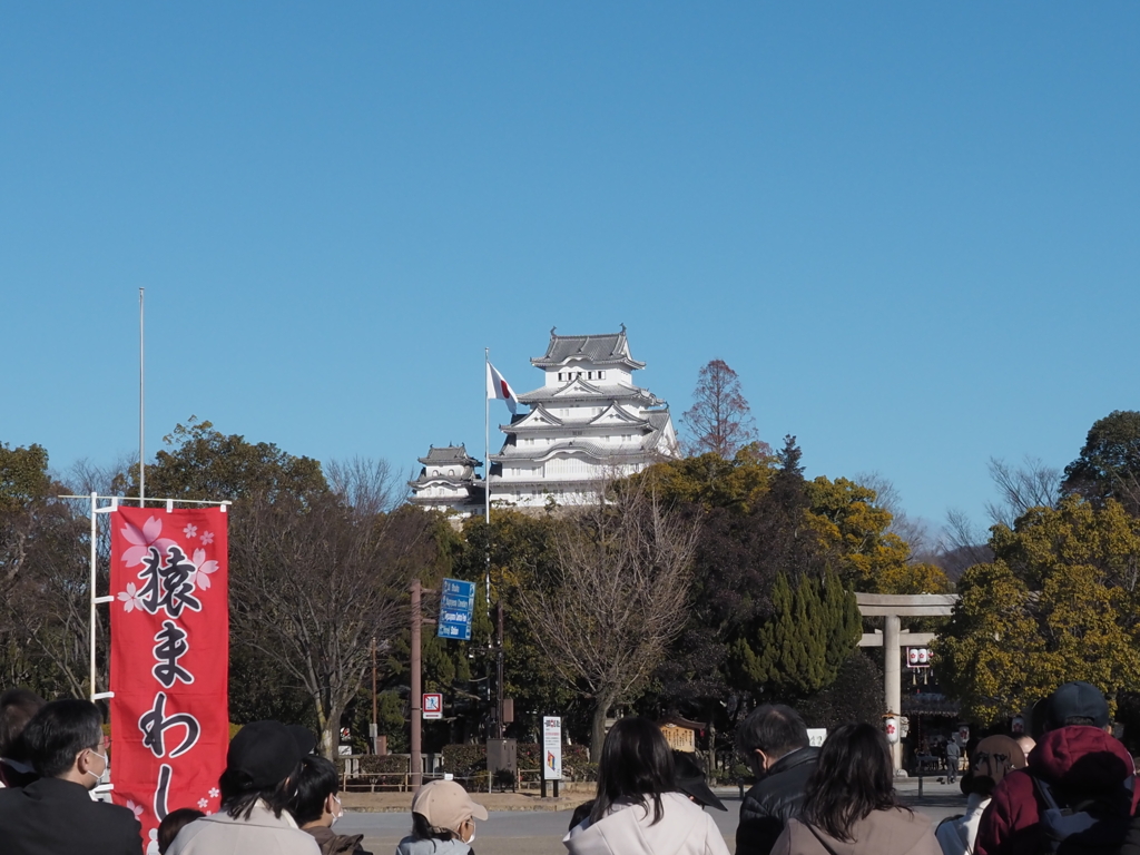 姫路城　正月