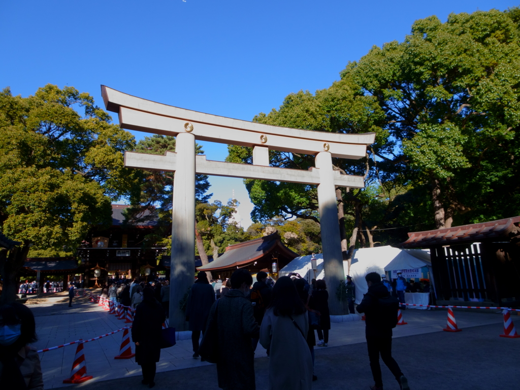 2022年1月1日_明治神宮_初詣