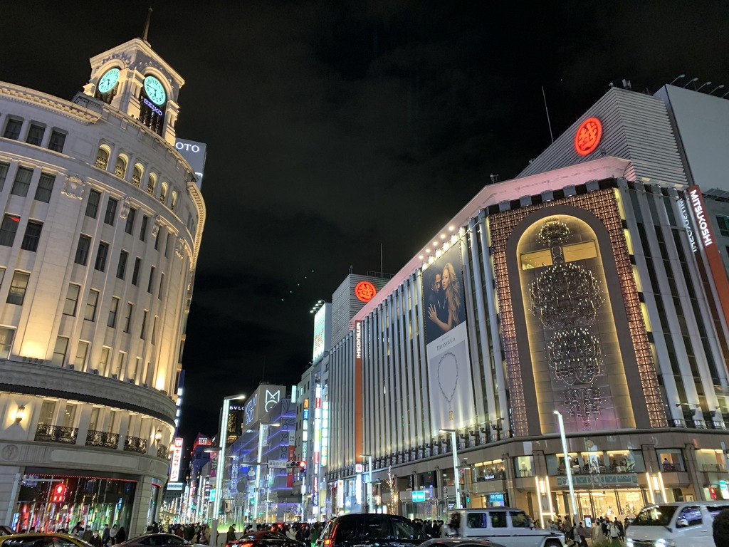 2021年12月25日_銀座_クリスマス