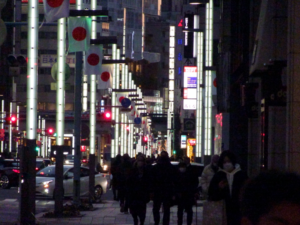 お正月の京橋