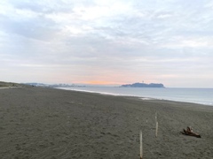 朝の海岸