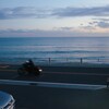 過ゆく海辺の風景