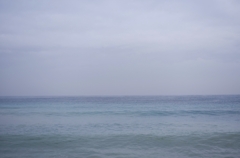 淡い海
