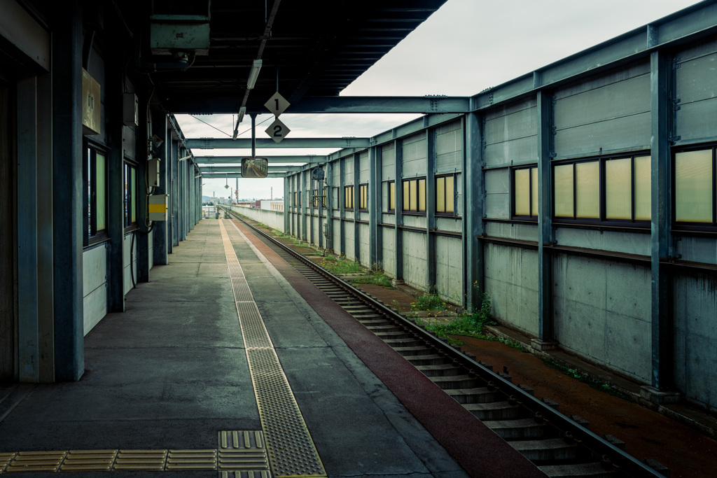 北のある駅