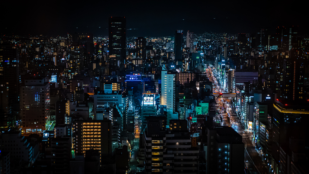 Night view in Osaka1